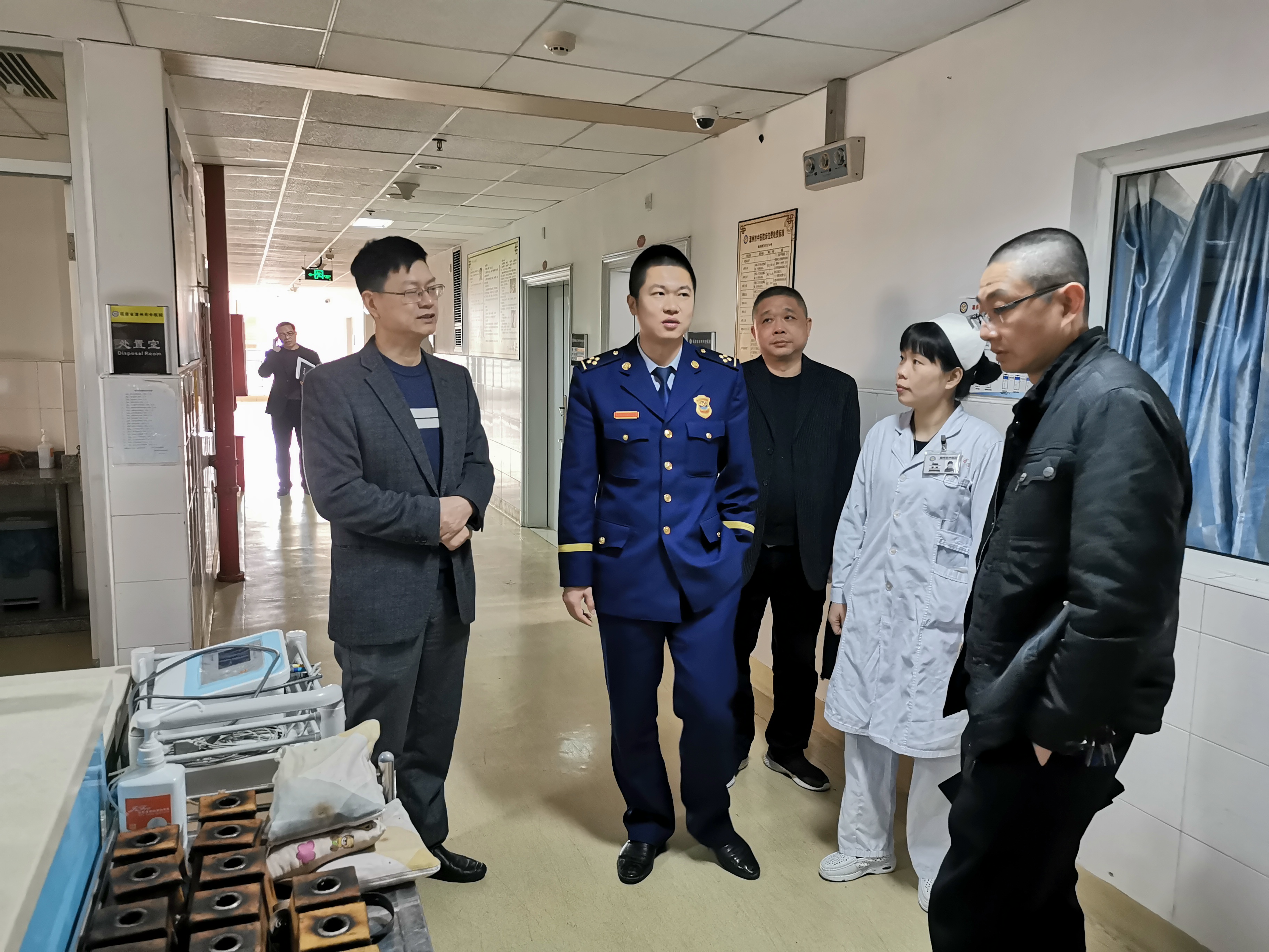 开展节前安全大检查 确保春节期间医院安全稳定