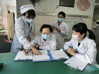 省护理质控中心对我院护理工作开展评价检查