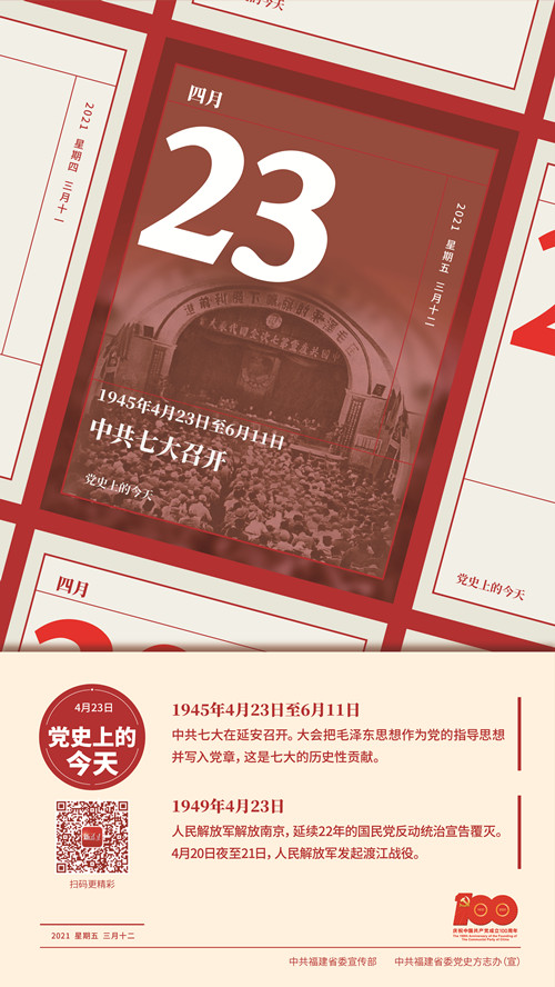 党史上的今天——4月23日