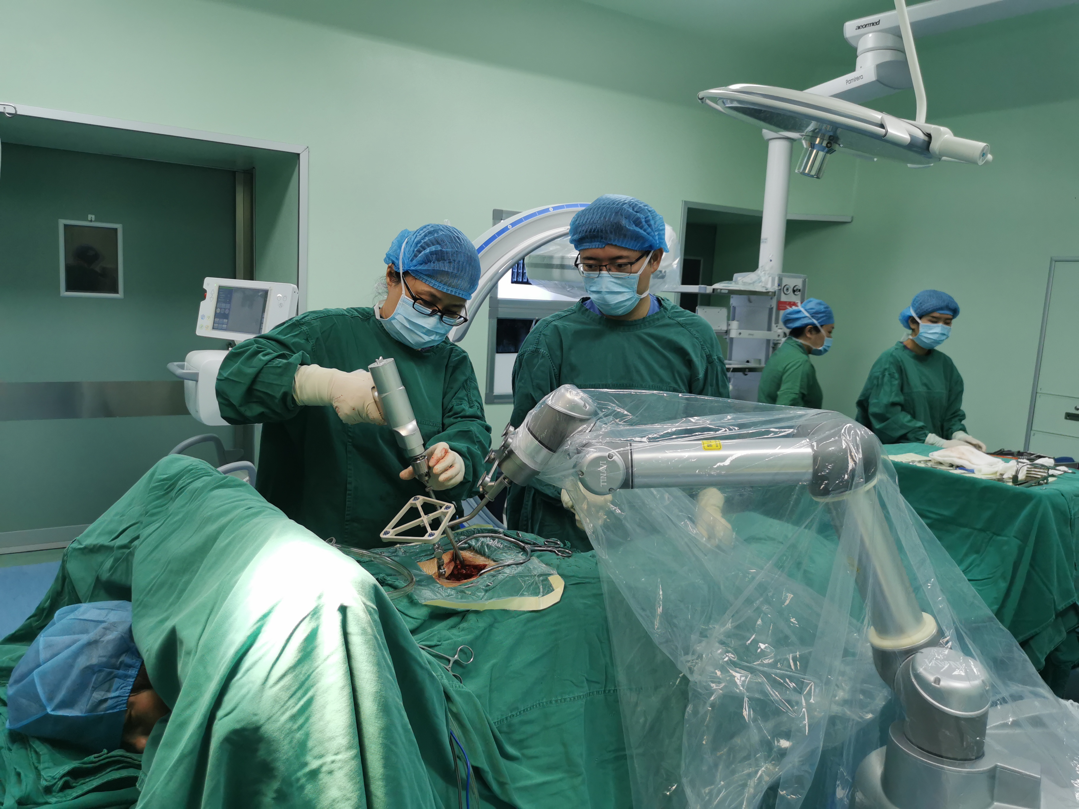 漳州第一  福建第三——漳州市中医院骨伤科率先迈入机器人时代