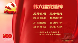 伟大建党精神 伟大建党精神