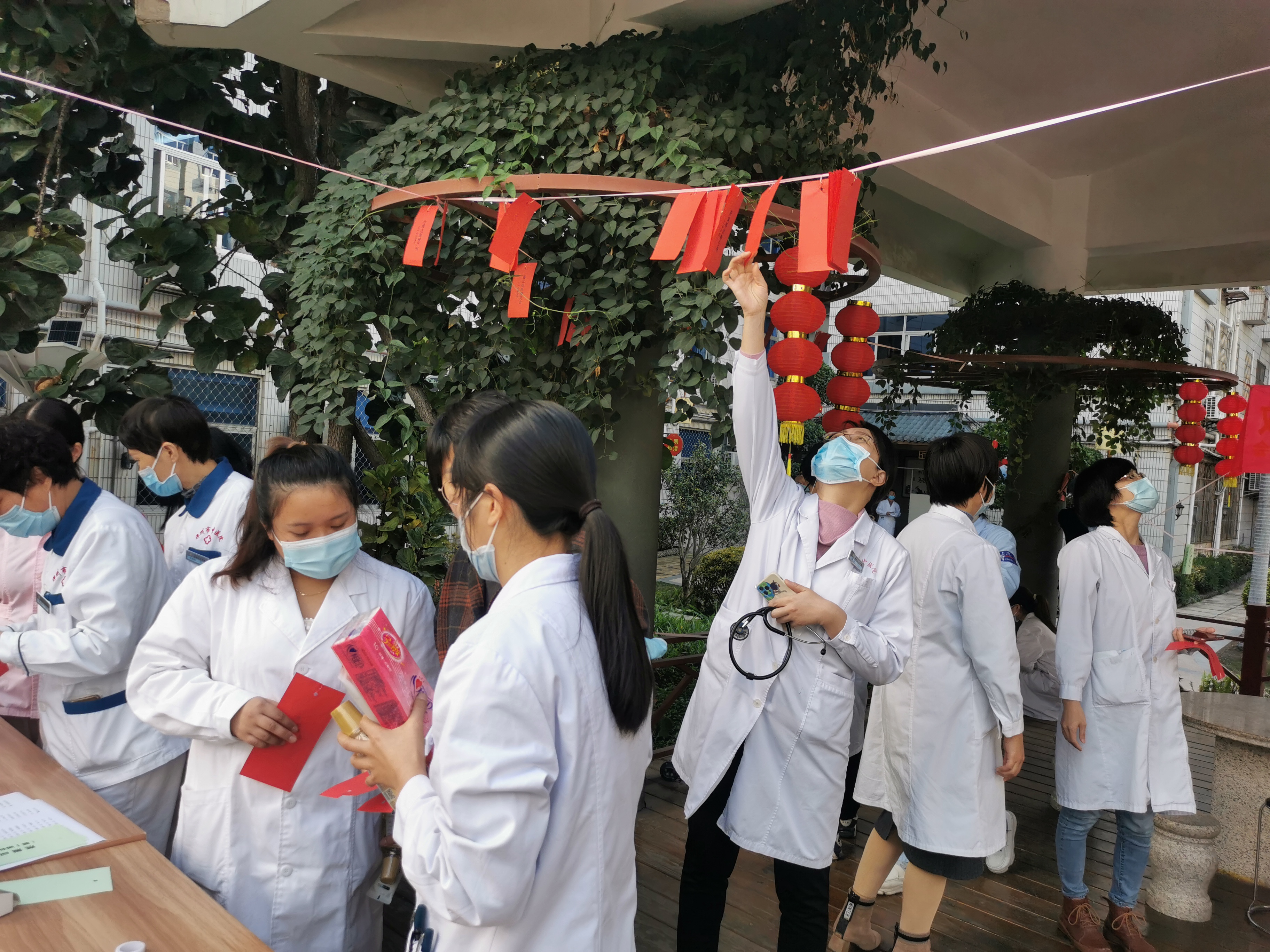 猜灯谜 乐元宵！漳州市中医院的元宵节是这样过的