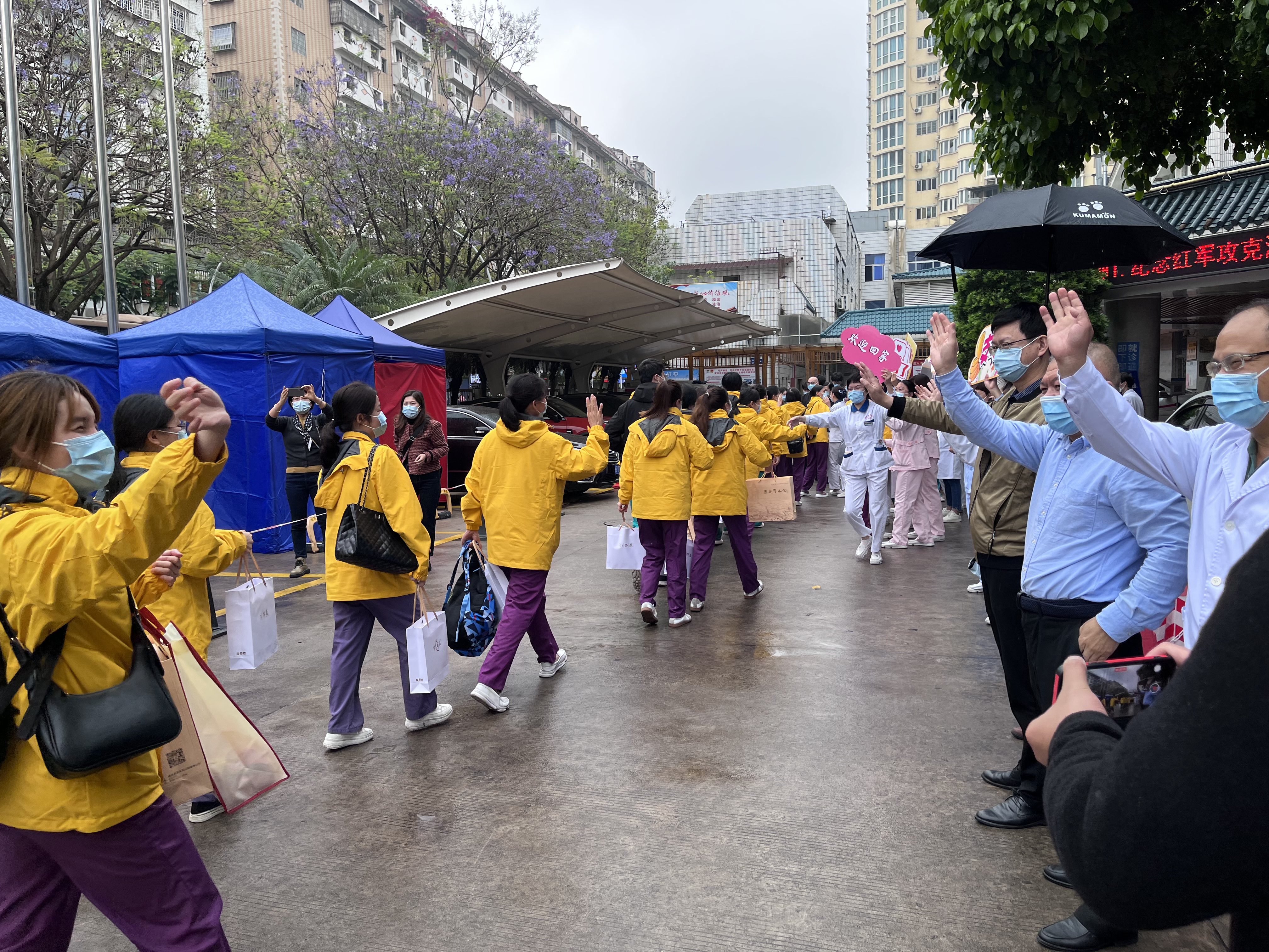 100名驰援泉州医务人员平安归来！