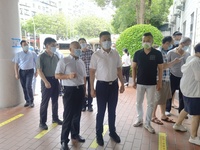 端午假期市委书记张国旺莅临我院督查推进全国文明城市创建工作 端午假期市委书记张国旺莅临我院督查推进全国文明城市创建工作